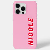 ミニマリストモダンモノグラム Case-Mate iPhoneケース (裏面)