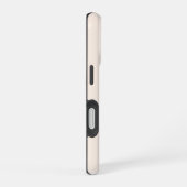 ミニマリストモダンモノグラム iPhone 16ケース (右側面)