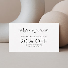 ミニマリストモダン紹介 紹介カード