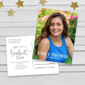 ミニマリストモダン院生シンプル用台本 ポストカード