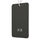 ミニマリストモノグラムエアーフレッシュナー カーエアーフレッシュナー (左)