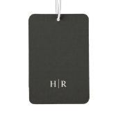 ミニマリストモノグラムエアーフレッシュナー カーエアーフレッシュナー (裏面)