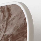 ミニマリストモノグラムダークウッド粒 ピックルボールラケット (左詳細)