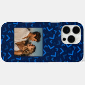ミニマリストユニークギフトメンフィスプリント Case-Mate iPhoneケース (裏面 (横))