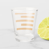 ミニマリストラインアートショットグラス ショットグラス (裏面)