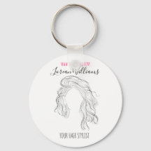 ミニマリストラインアートロングウェーブナチュラル美容師