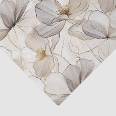 ミニマリストラインフラワーデコページ 薄葉紙 (詳細)