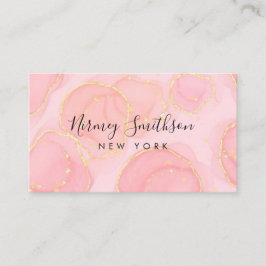 ミニマリストラグジュアリーブティックアイボリー名刺 名刺