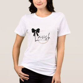 ミニマリストラグジュアリーラヴィッシュボウシグネチャーTシャツ トライブレンドTシャツ