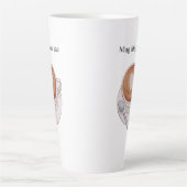 ミニマリストラテマグカップ「Mug Life Chose Me」 カフェラテマグ (正面)