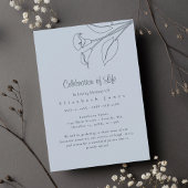 ミニマリストリリーお祝い・オブ・ライフ葬儀