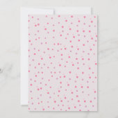 ミニマリストレッドメリーフェスティバルホリデーパーティー 招待状 (裏面)