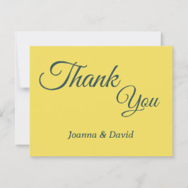 ミニマリストレモンシフォンカスタム サンキューカード