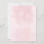 ミニマリストヴィーノウィーブーズブライダルシャワーワイン 招待状 (裏面)