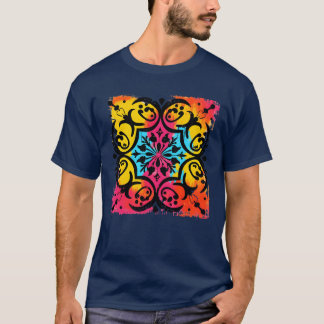 ミニマリスト中世のオーナメント 90年代のee boy tシャツ