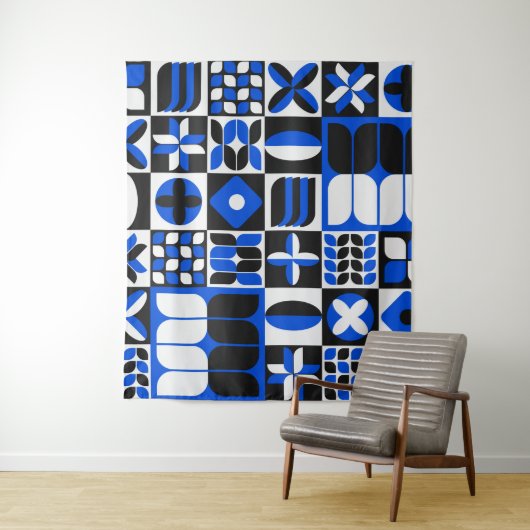 ミニマリスト中世紀パタモダンーンのコーヒーマグ タペストリー (インサイチュ)