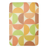 ミニマリスト中世紀半円パターン バスマット (正面縦)