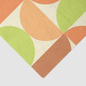 ミニマリスト中世紀半円パターン 薄葉紙 (詳細)