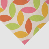 ミニマリスト中世紀型スカンジナビア葉のパターン 薄葉紙 (詳細)