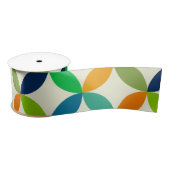 ミニマリスト中世紀幾何モダン物 サテンリボン (リール)