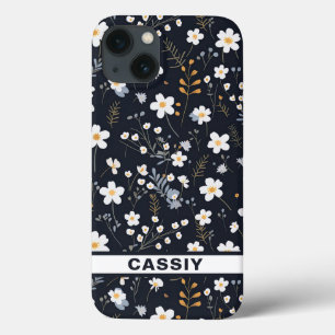 ミニマリスト優しいガーデンワイルドフラワー子供部屋 iPhone 13ケース