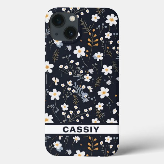 ミニマリスト優しいガーデンワイルドフラワー子供部屋 Case-Mate iPhoneケース (裏面)