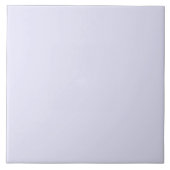 ミニマリスト光薄紫紫のプレーン無地のカラー タイル (正面)