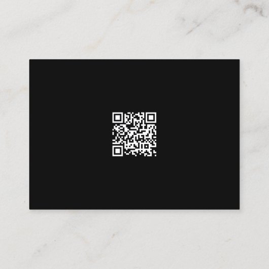 ミニマリスト公証人署名エージェントフォトプロフェッショナル 名刺 (裏面)