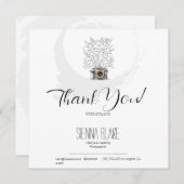 ミニマリスト写真クライアントレビューありがとう車 (正面/裏面)