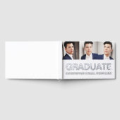 ミニマリスト写真コラージュ卒業 ゲストブック (全面)