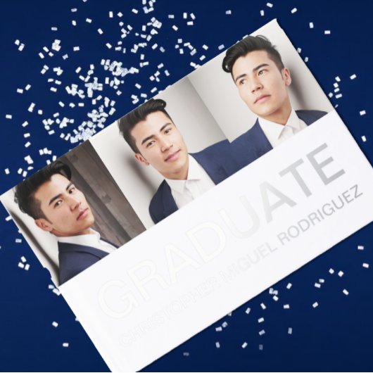 ミニマリスト写真コラージュ卒業 ゲストブック