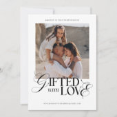 ミニマリスト写真写真写真贈与証 (正面)