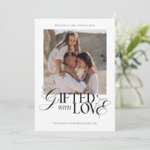 ミニマリスト写真写真写真贈与証 (スタンド正面)