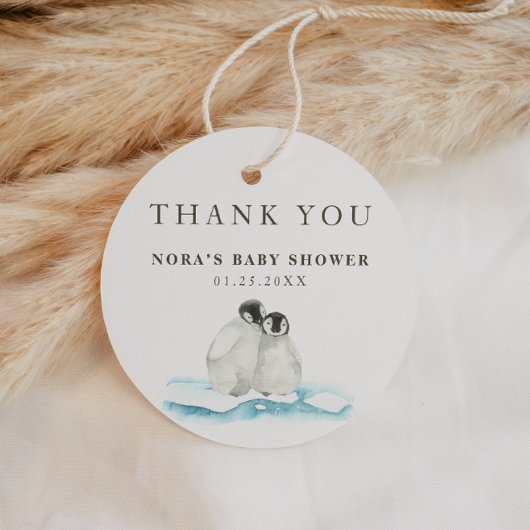 ミニマリスト冬の北極ありがとう フェイバータグ