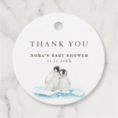 ミニマリスト冬の北極ありがとう フェイバータグ (正面)