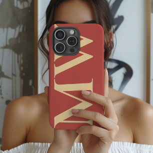ミニマリスト初期の携帯ケース 彼女へのカスタムギフト iPhone 15 PROケース