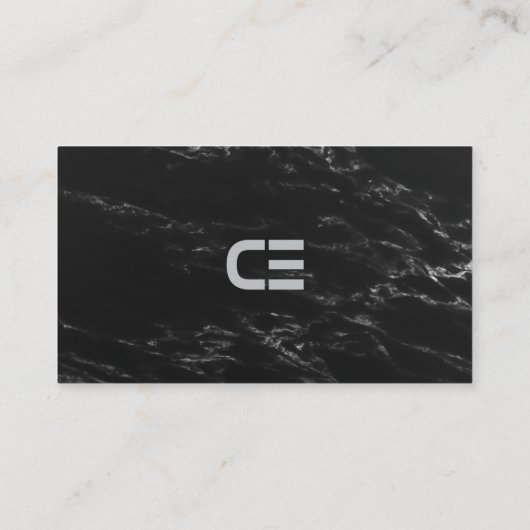 ミニマリスト創業者CEOおよびコンサルタントの名刺 名刺 (裏面)