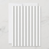 ミニマリスト動物をテーマにした誕生日招待状 招待状 (裏面)