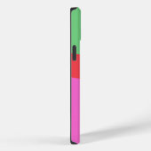 ミニマリスト名Neon ColorBlockピンクと緑 Case-Mate iPhoneケース (裏面 / 右)