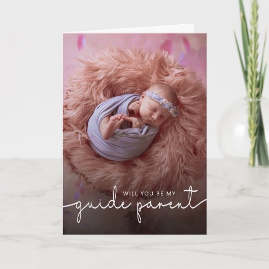 ミニマリスト向けガイドの親写真提案カード カード (正面)