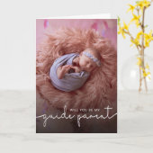 ミニマリスト向けガイドの親写真提案カード カード (黄色い花)