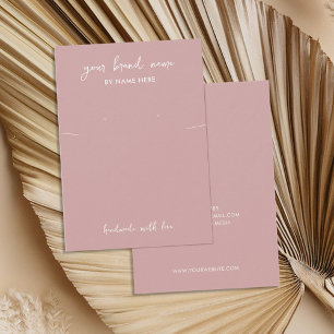 ミニマリスト埃バラジュエリーイヤリングディスプレイカード