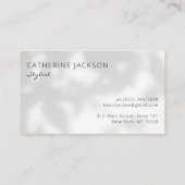 ミニマリスト報酬カードサロンロイヤリティカード ロイヤリティカード (裏面)