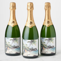 ミニマリスト夏ビーチ目的地の結婚式