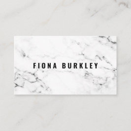 ミニマリスト大理石テクスチャ名刺 名刺