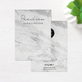 ミニマリスト大理石ネックレスディスプレイビジネスカード (デスク)