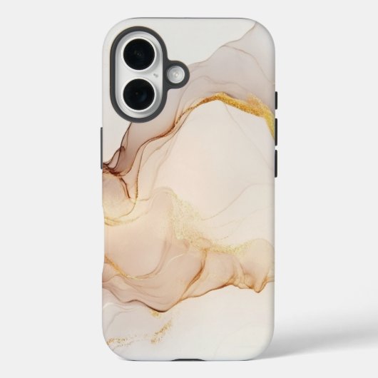 ミニマリスト大理石 - エレガントで永遠のデザイン Case-Mate iPhoneケース (裏面)