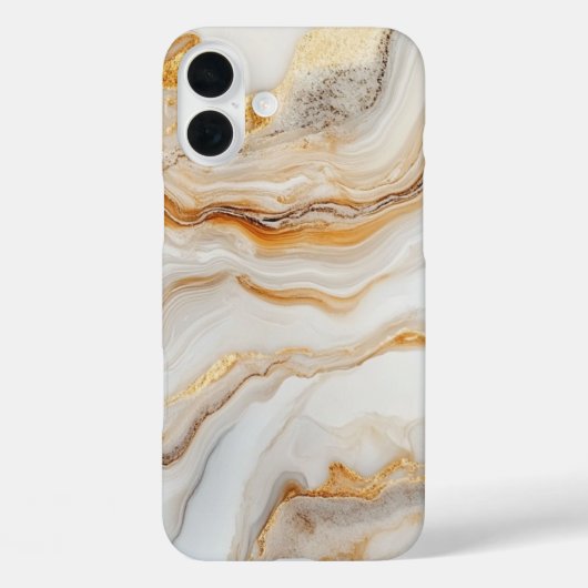ミニマリスト大理石 – エレガント & Timelessデザイン Case-Mate iPhoneケース (裏面)