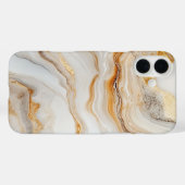ミニマリスト大理石 – エレガント & Timelessデザイン Case-Mate iPhoneケース (裏面 (横))
