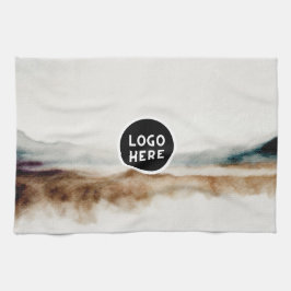 ミニマリスト天然水カラー抽象芸術パターン キッチンタオル